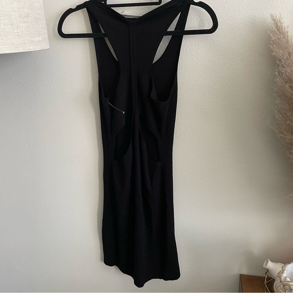 Revolve One gray day black open back dress - Picture 7 of 7